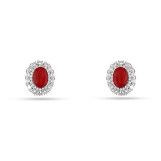 Foziah - Doublet stud earrings