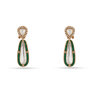 Farhana - Polki earrings