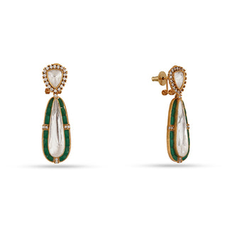 Farhana - Polki earrings