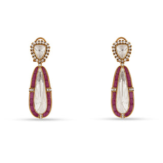 Farhat - Polki earrings