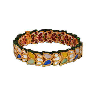 Kundan Meenakari Bangles 