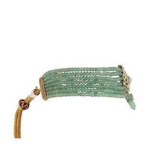 Mint Green Kundan Choker Set