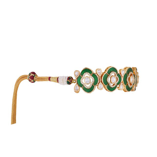 Soraya - Green Kundan Choker Set