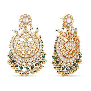 Kundan Studded Chanbaali Earrings