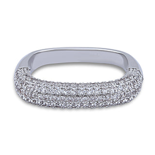  Cubic Zirconia Studded Ring