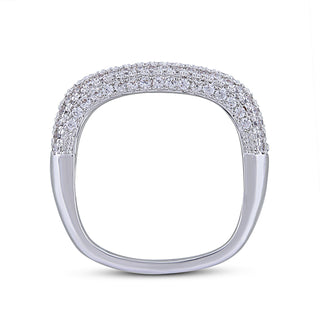  Cubic Zirconia Studded Ring