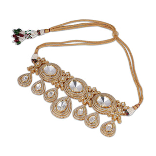 Polki and CZ Kundan Choker 