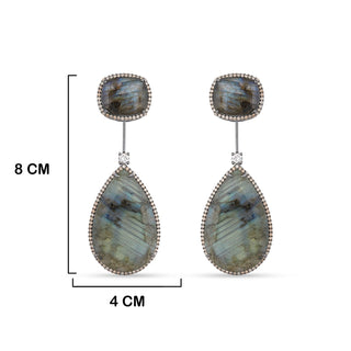 Cubic Zirconia Dangle Earrings