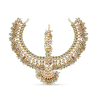 Kundan Beaded Hair Accessory 